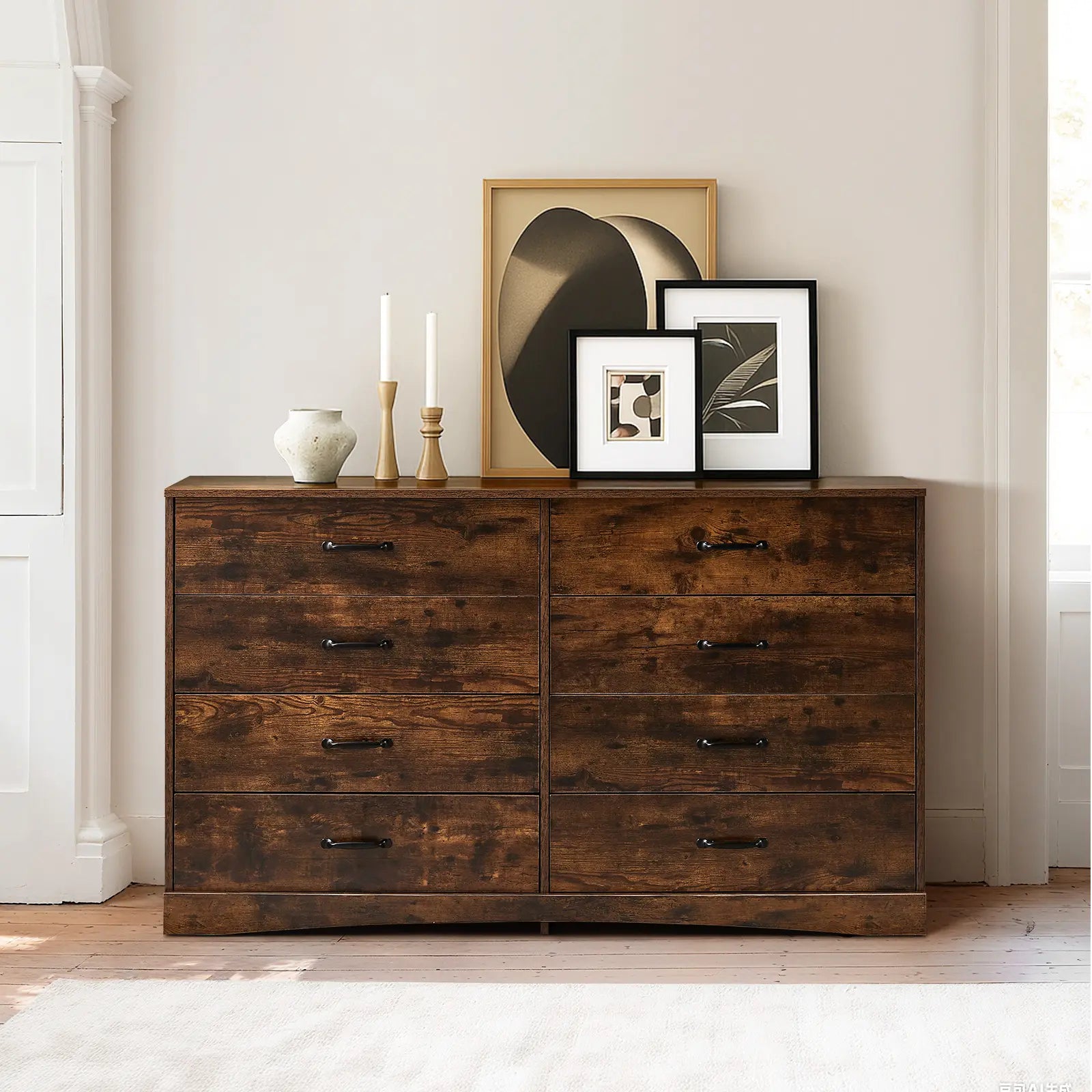 Kamai Rust Brown Chest of Drawers-1