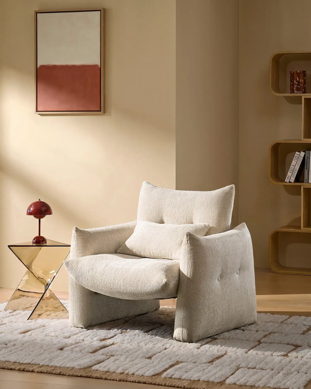 Kumo Cream Accent Chair [Pre-Order]-1