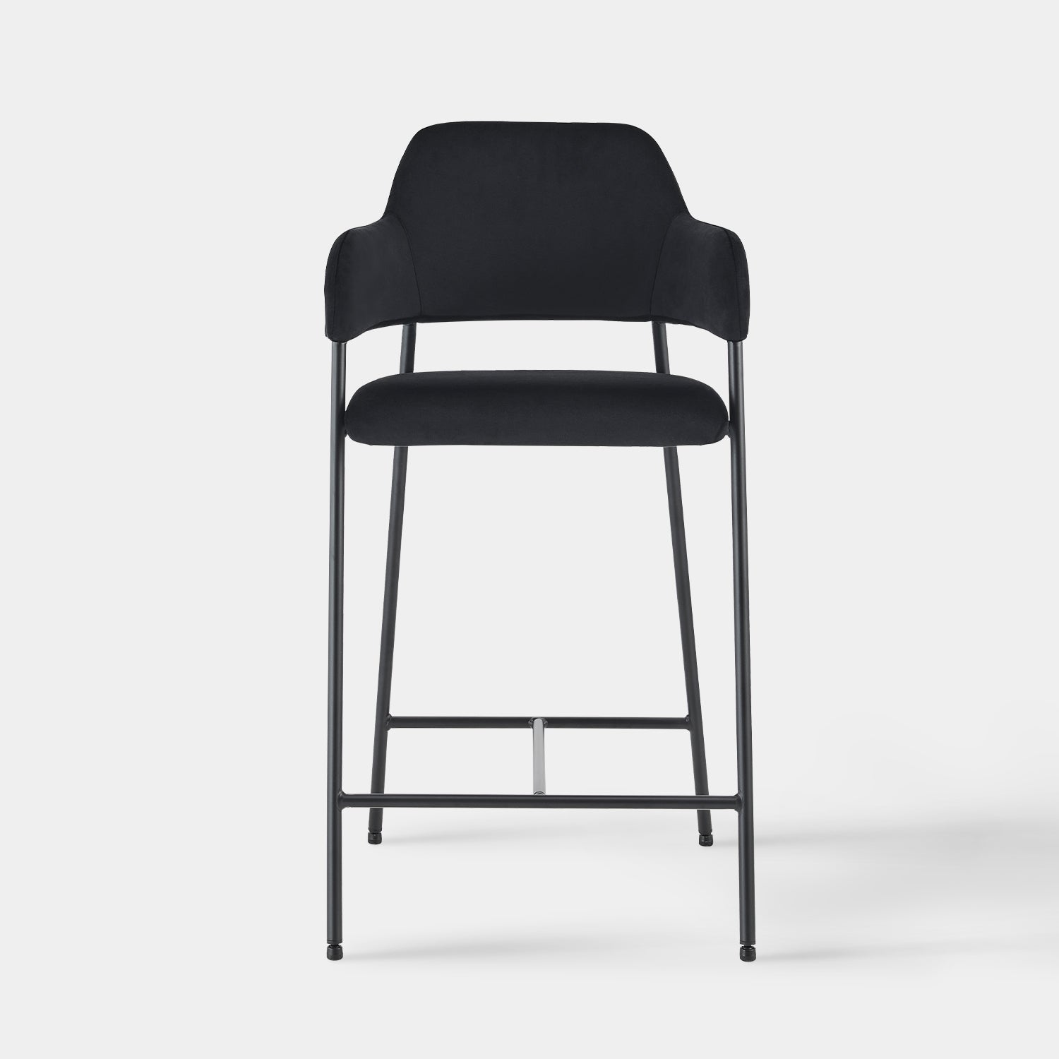 Lukka Velvet Bar Stool [65cm][Set of 2]-3