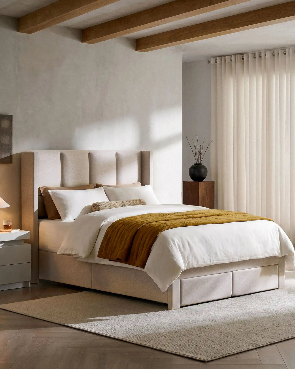 Luvon Double Bed Frame-1