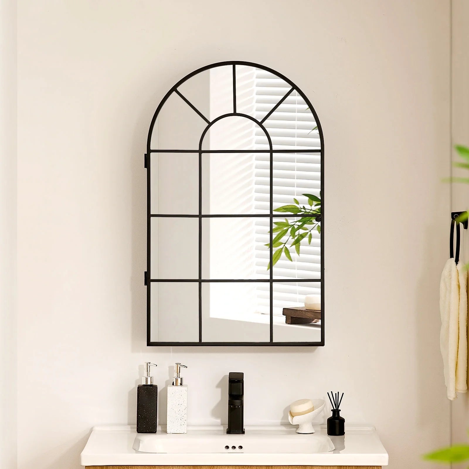 Margot Bathroom Mirror Cabinet-0