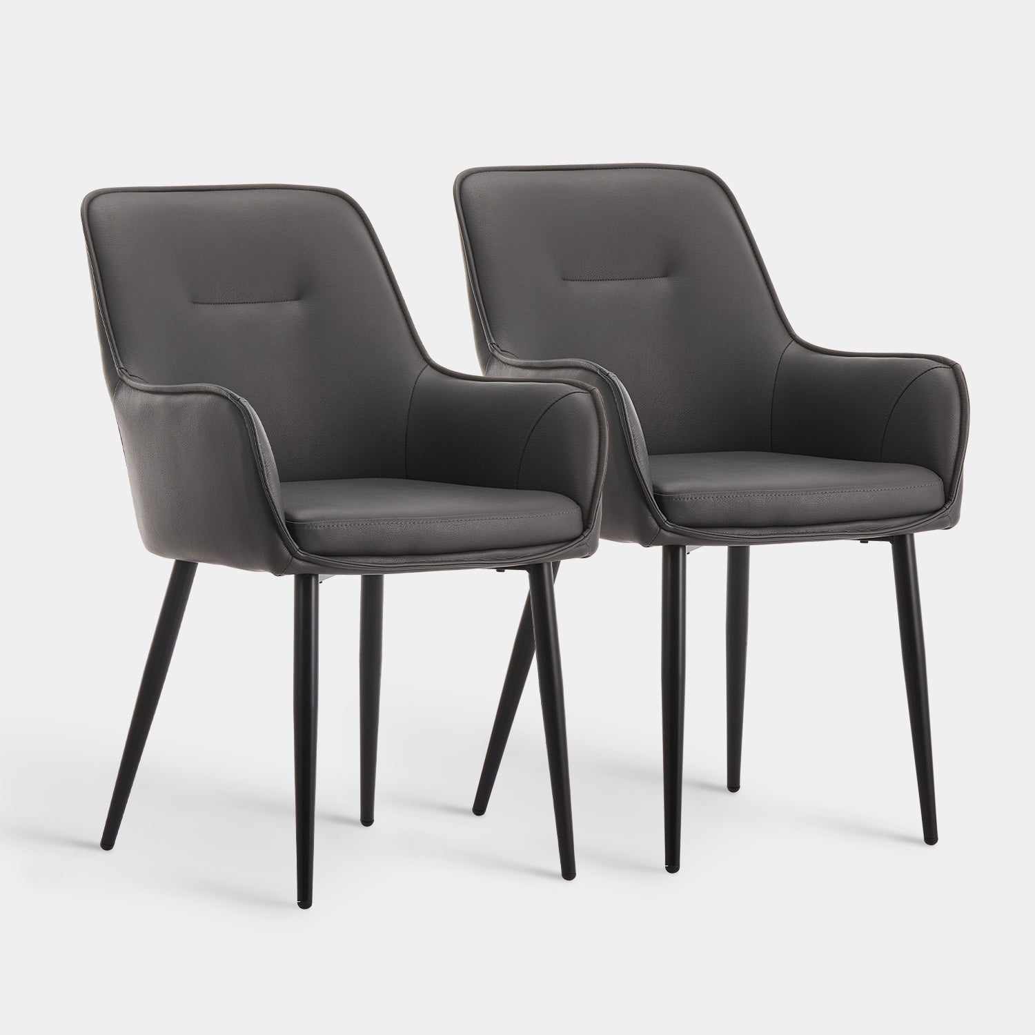 Maxine Faux Leather Dining Chairs [New Colours]-4