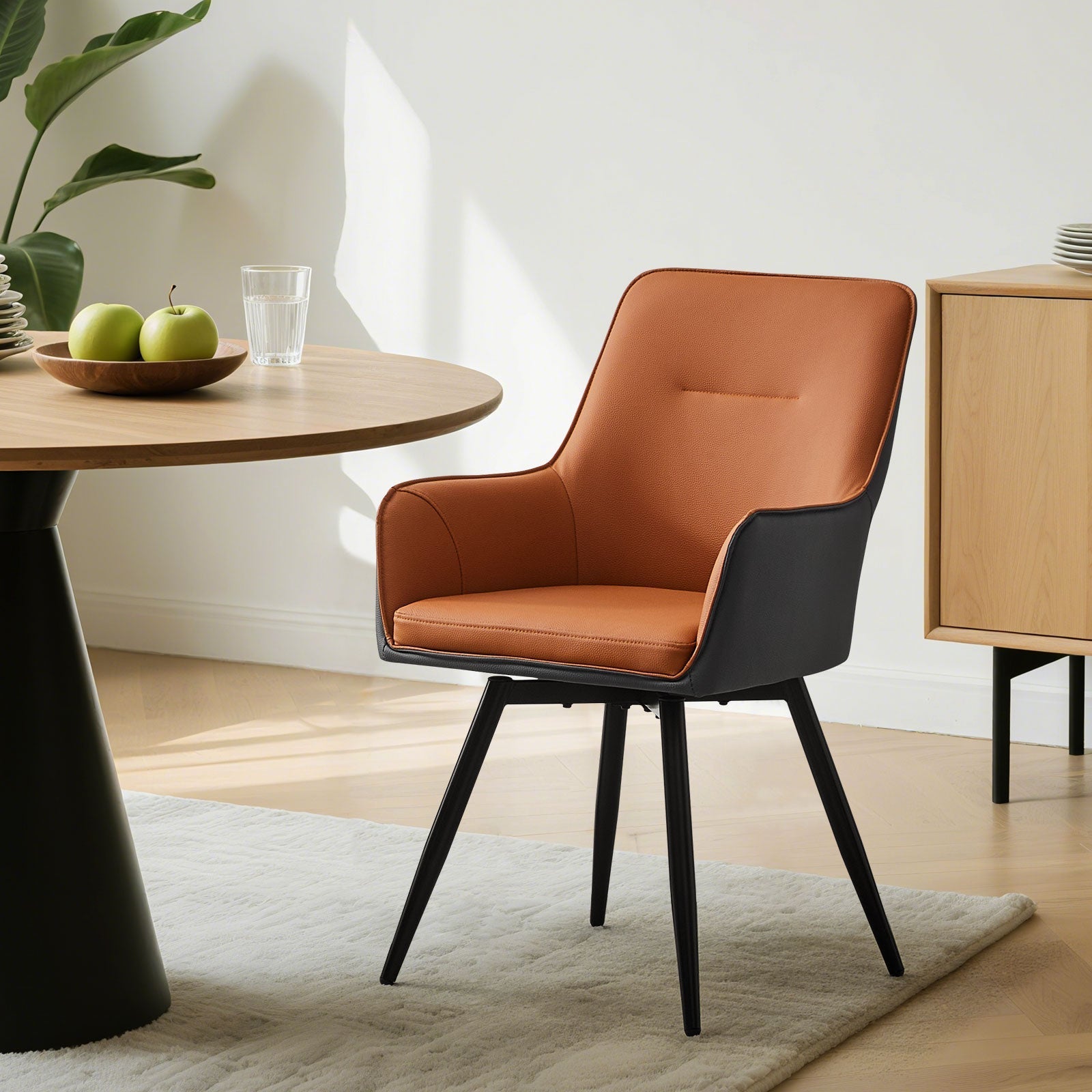 Maxine Swivel Dining Chair-1