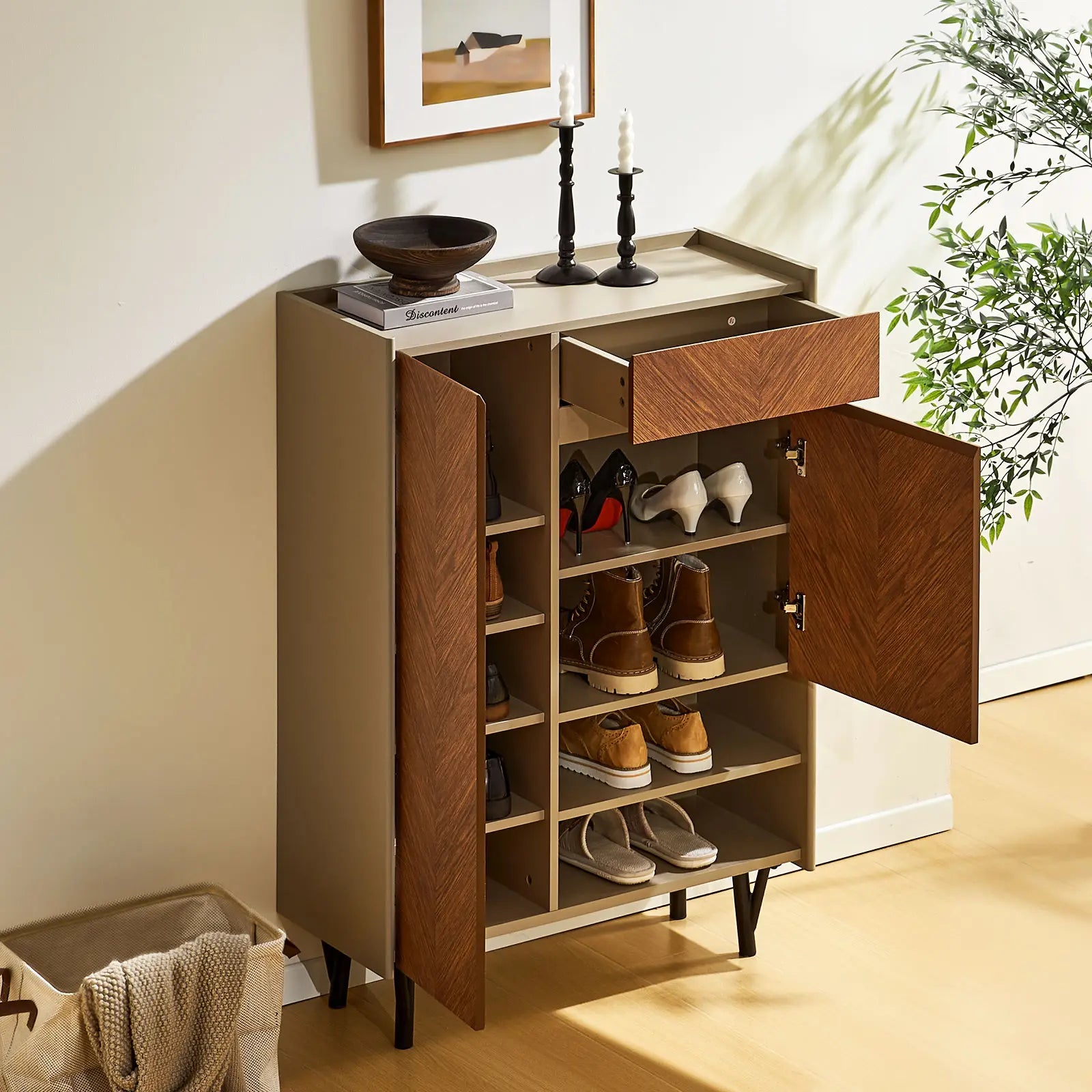 Milano Shoe Storage Cabinet-3