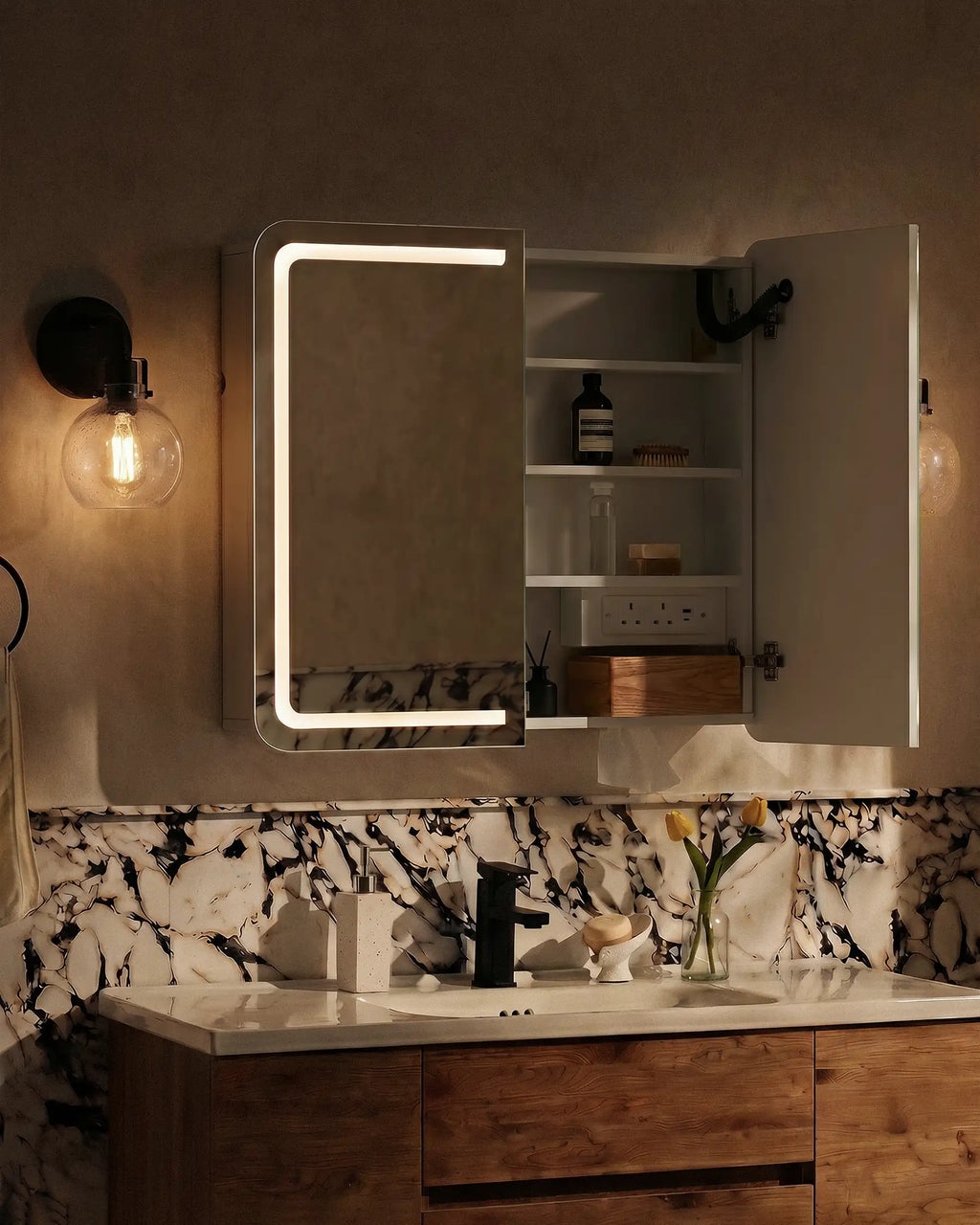 Mira Bathroom Mirror Cabinet-2