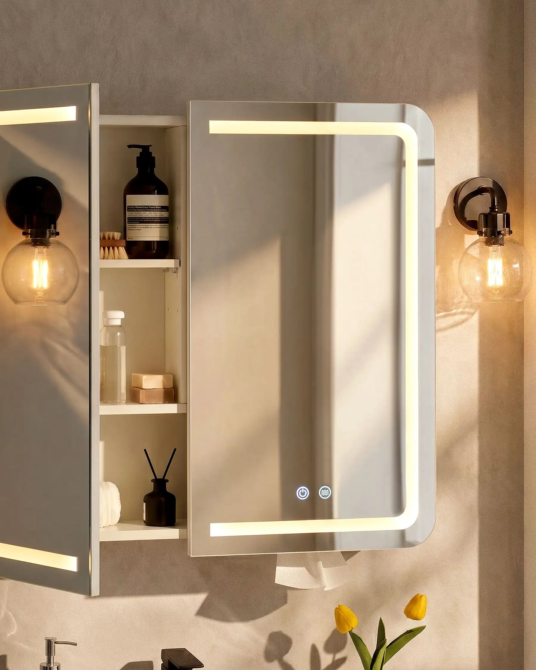 Mira Bathroom Mirror Cabinet-4