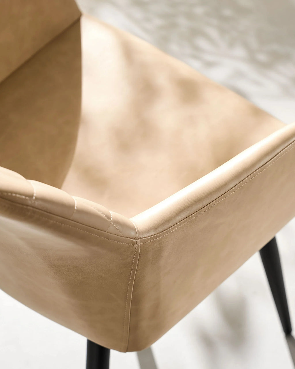 Moree Faux Leather Dining Chairs [Set of 6]-2