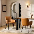 Muhsina Faux Leather Dining Chair-0