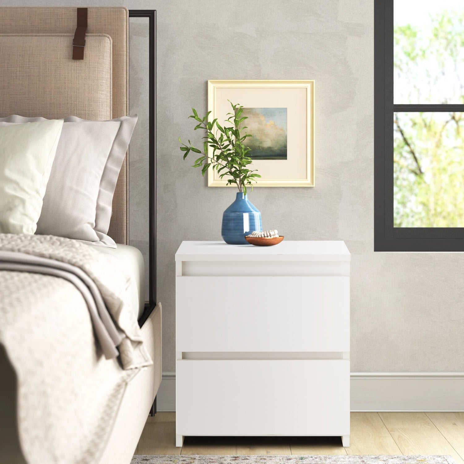 Myla Bedside Table Nightstand-2