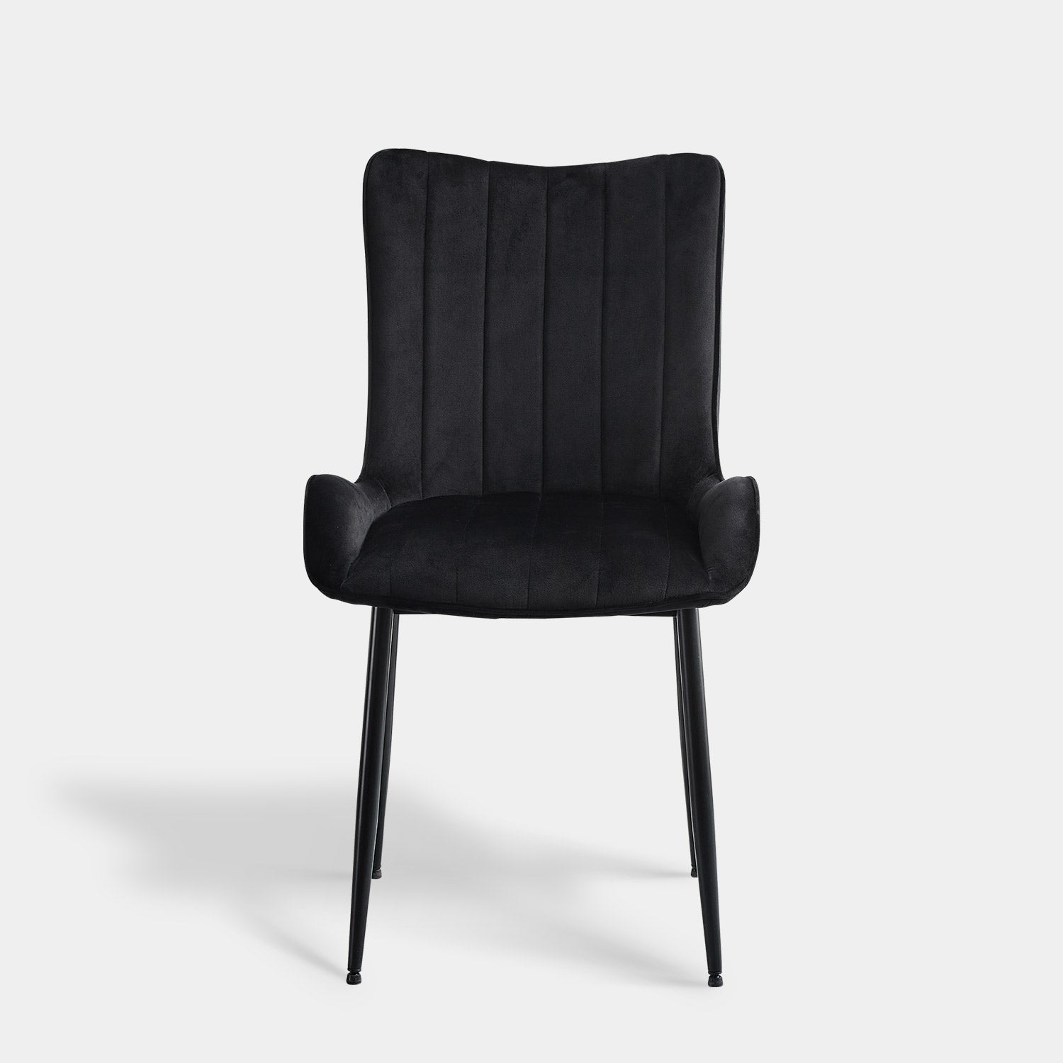 Myra Velvet Dining Chairs [Set of 2]-4