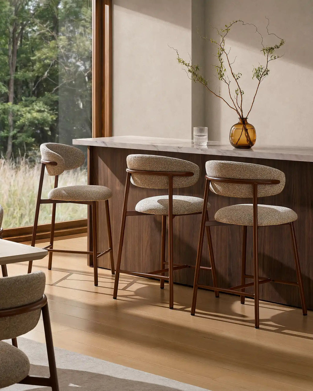 Rowan Walnut Bar Stool [Pre-Order]-3