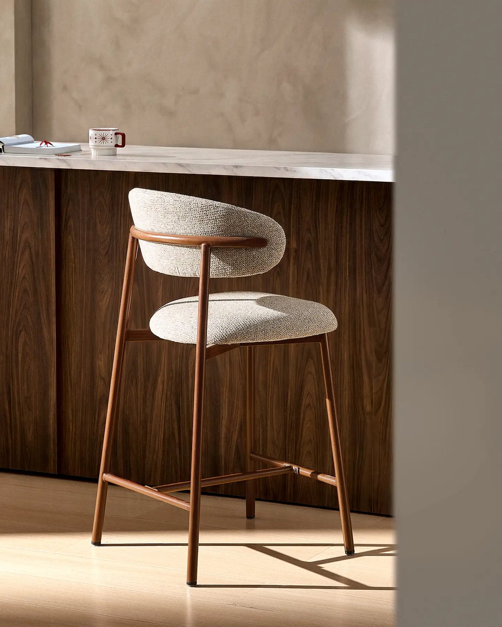 Rowan Walnut Bar Stool [Pre-Order]-1