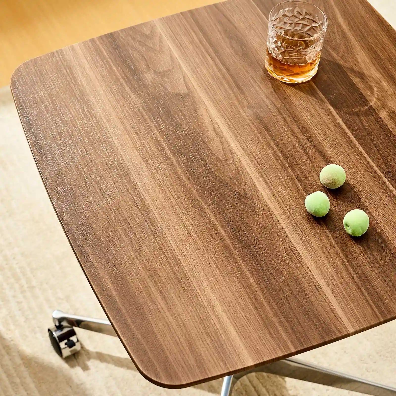 Vesna Square Side Table on Castors-1