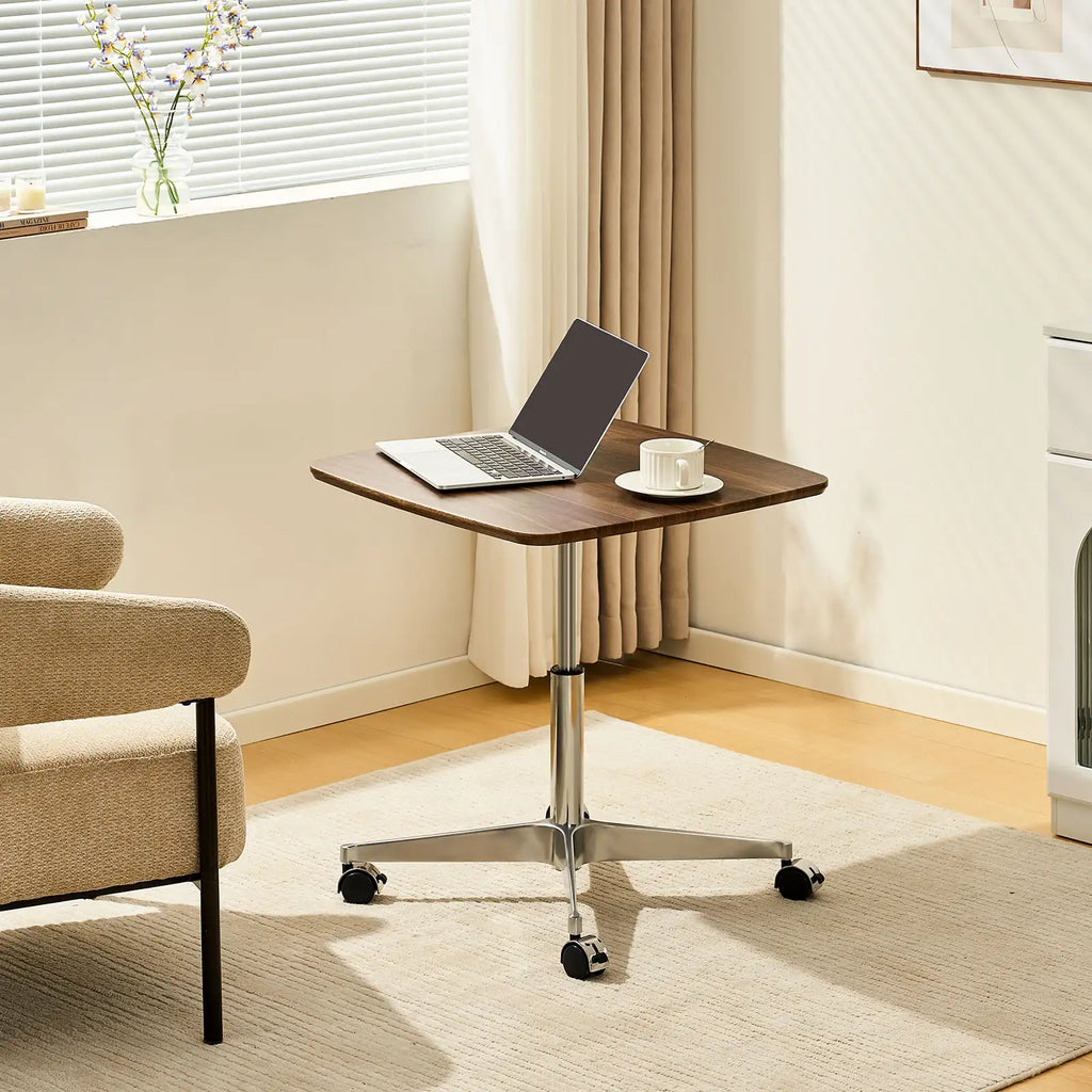 Vesna Square Side Table on Castors-3