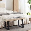 Wren Velvet Dining Bench End-of-Bed Bench-6
