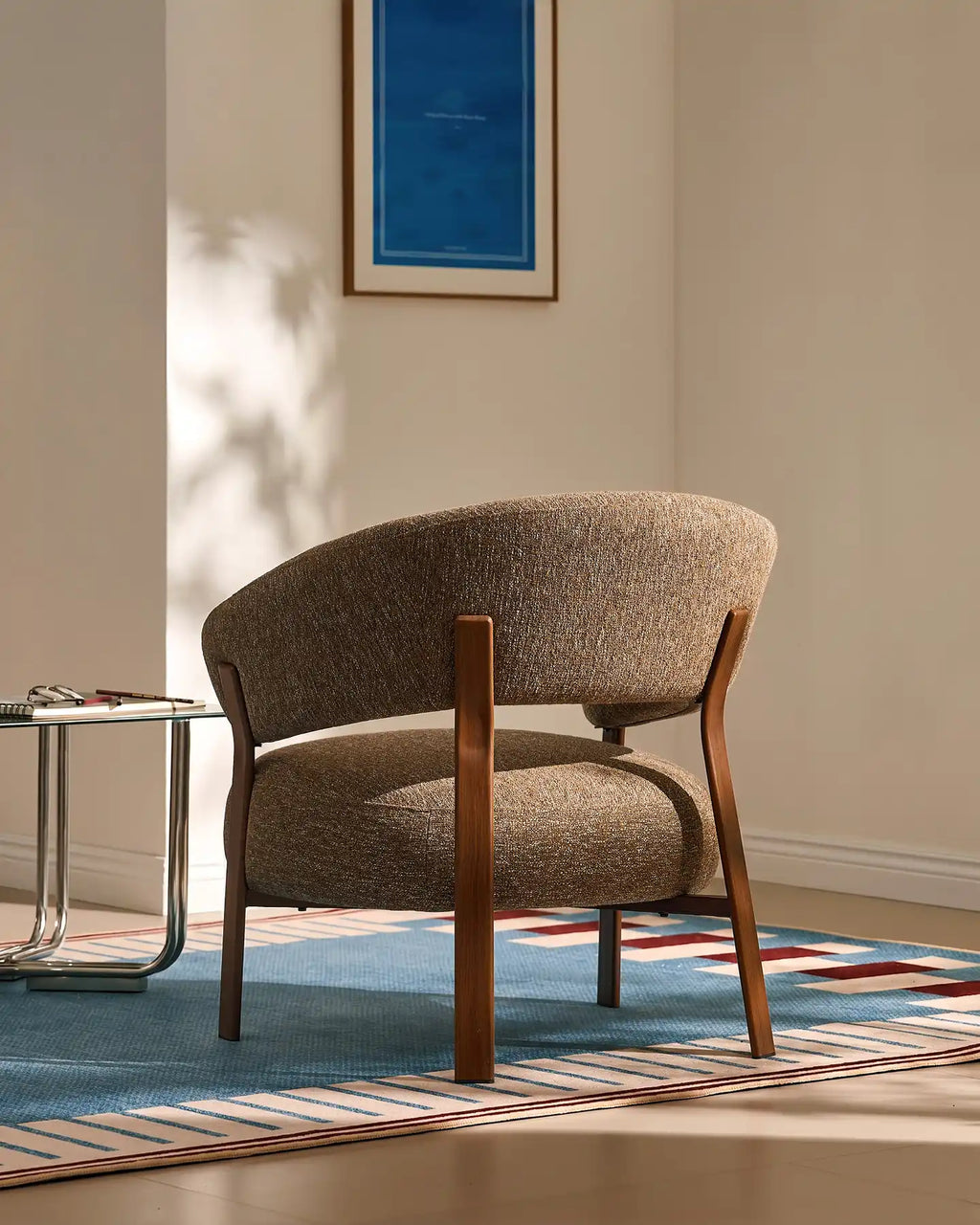 Bramley Walnut Accent Chair [Pre-Order]-3