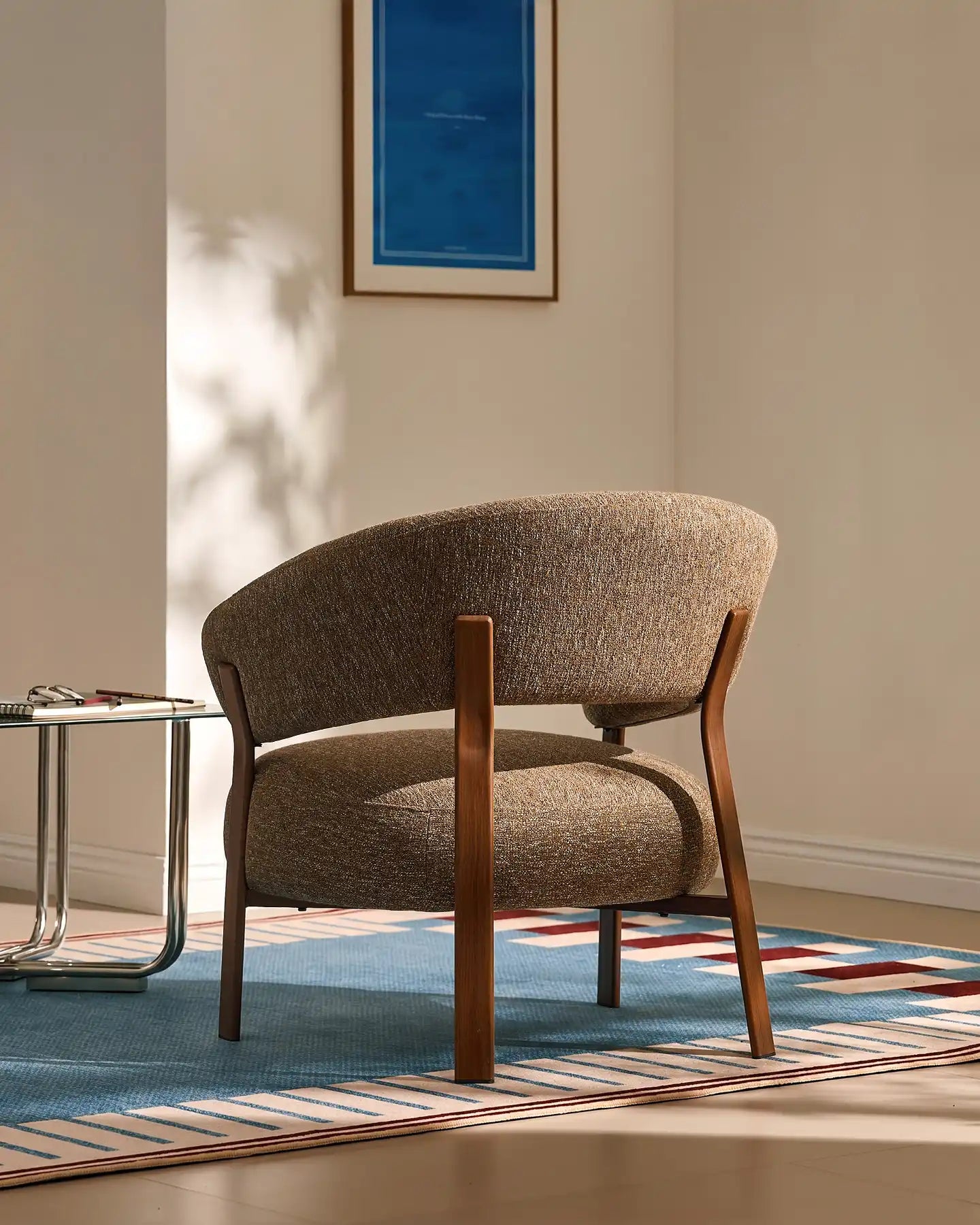 Bramley Walnut Accent Chair [Pre-Order]-3