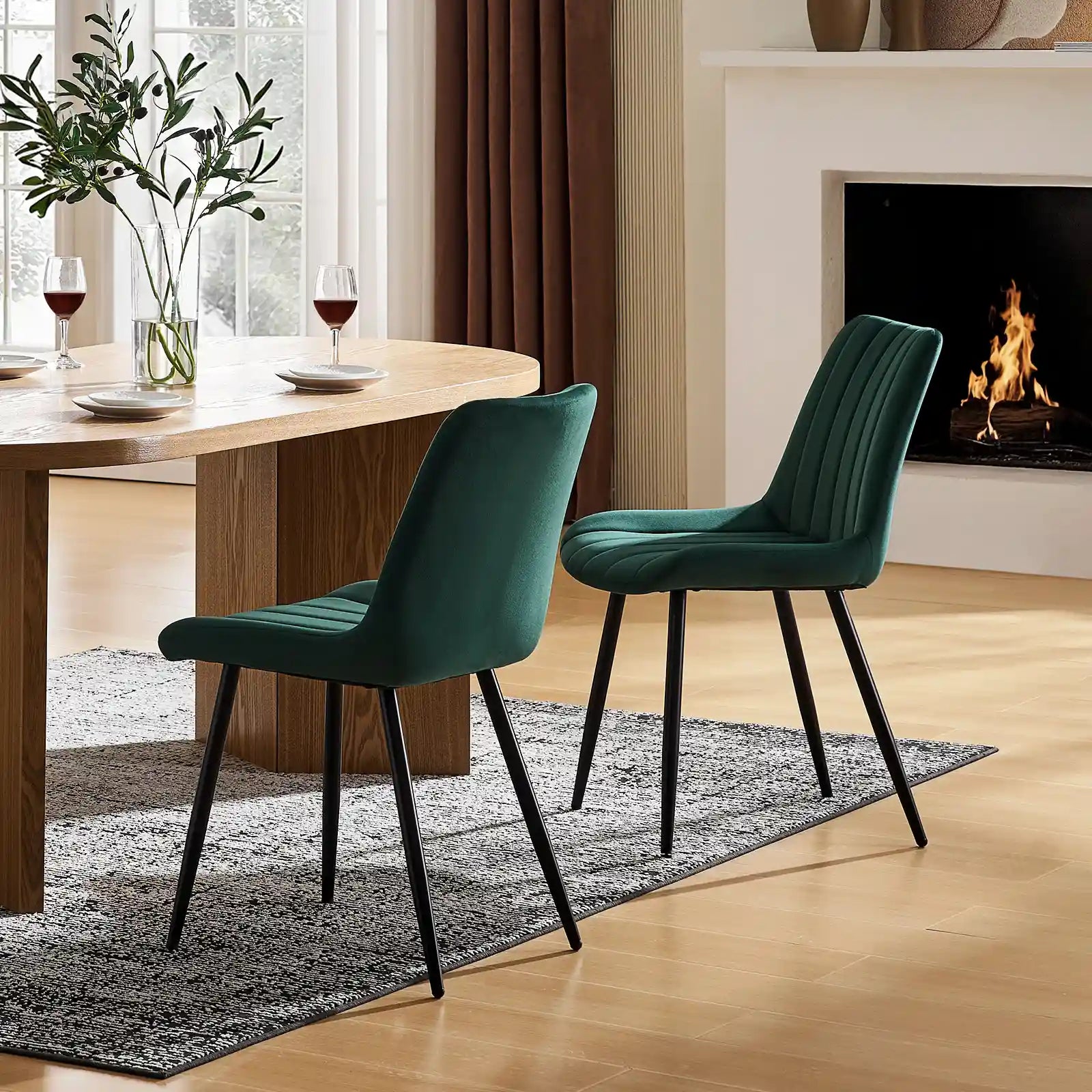 Clair Velvet Dining Chairs-2