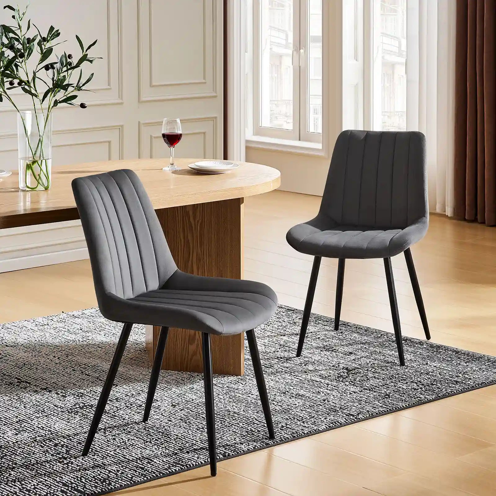 Clair Velvet Dining Chairs-12