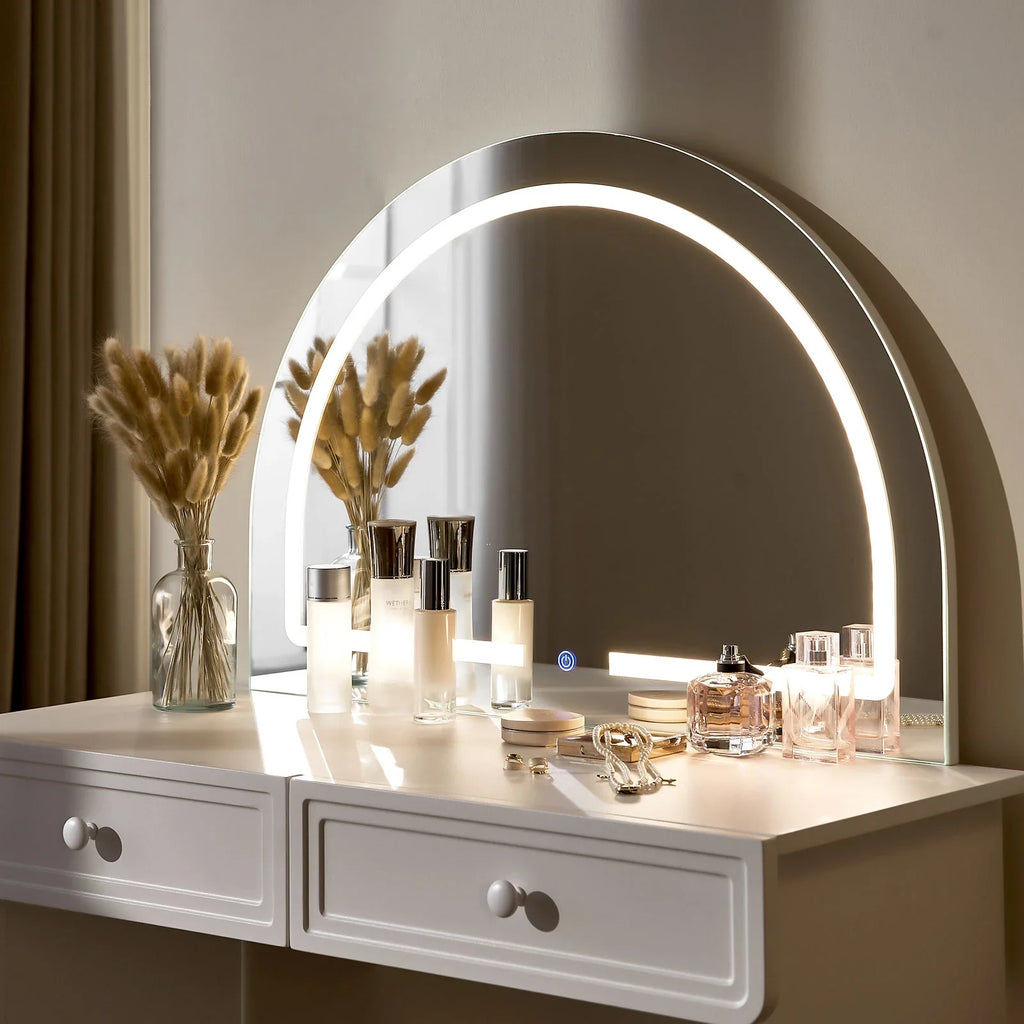 Ceris 2-Drawer Dressing Table-3